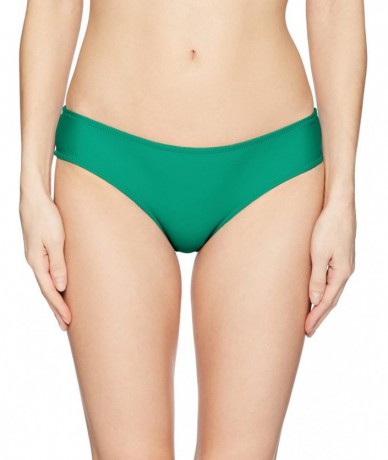 Tankinis Women's Simply Solid Cheeky Swimsuit Bikini Bottom - Green Spray - CZ186NYXYWM $58.59