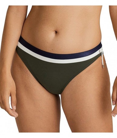 Bottoms Ocean Drive Rio Bikini Bottom- M- Dark Olive - CG18AST83QC $86.02