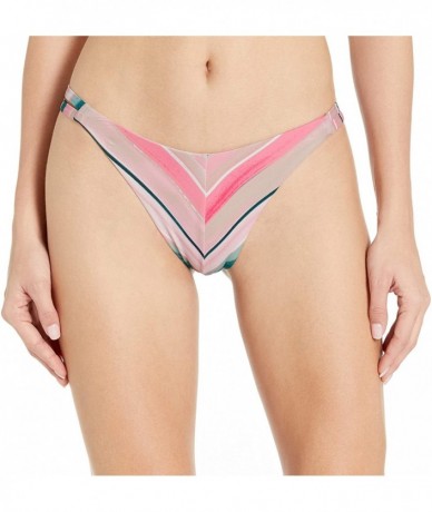 Bottoms Women's Scoop Hipster Pant Bikini Swimsuit Bottom - Multi//Horizon Line - C518Y48EUGR $24.51