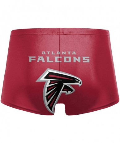 Briefs Men's New York Je-ts Swimwear Trunks Square Leg Boxer Brief Swimsuit Swim Underwear - Atlanta Falcons - CW194R7RQUN $4...