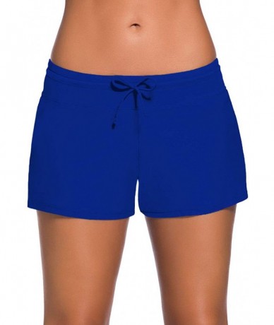 Board Shorts Board Shorts Women's Swimswear Tankini Swim Briefs Swimsuit Bottom Boardshorts Beach Trunks - Original-royal Blu...