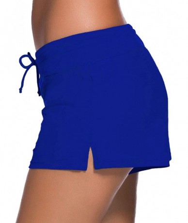 Board Shorts Board Shorts Women's Swimswear Tankini Swim Briefs Swimsuit Bottom Boardshorts Beach Trunks - Original-royal Blu...