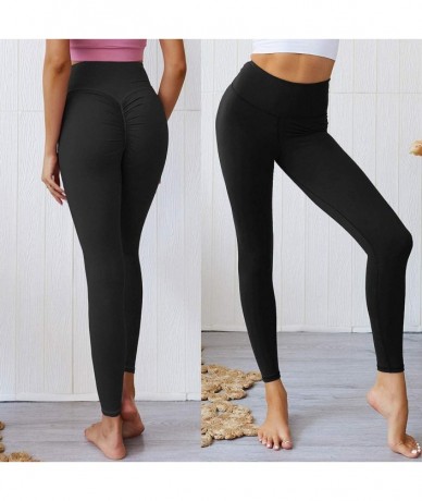 Tankinis High Waist Out Pocket Fitness Pants-Tummy Control-Women Workout Leggings Sports Running Yoga Athletic Yoga Pant - O1...