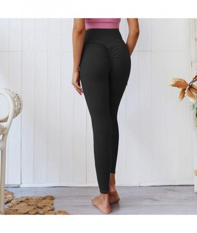 Tankinis High Waist Out Pocket Fitness Pants-Tummy Control-Women Workout Leggings Sports Running Yoga Athletic Yoga Pant - O1...