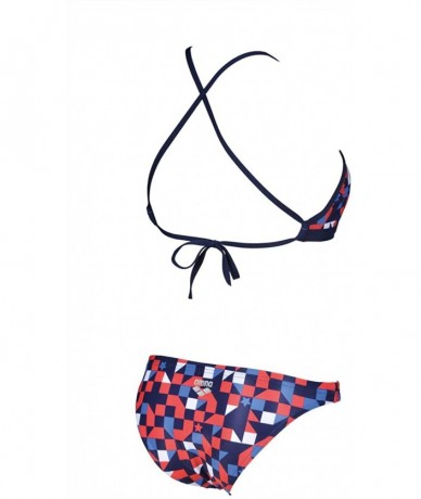 Tankinis Girls' Bikini - Red Usa - Top - CE18X49ORMY $55.46