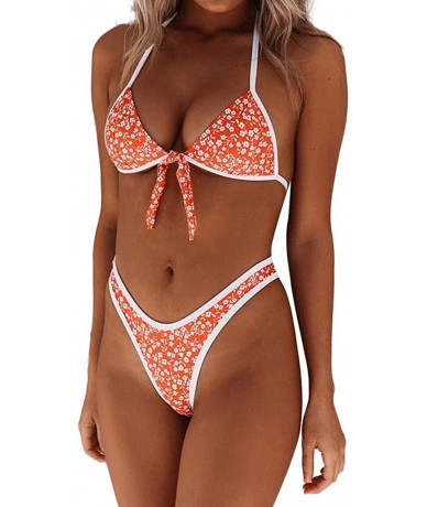 Sets Bikini Swimsuit For Women Push Up Bikini Set Beach Brazilian Swimsuit - Pink7 - C51940K049W $27.26