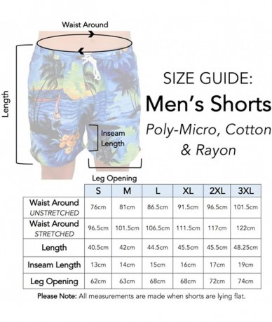 Board Shorts Mens Shorts Beer Bottles Hibiscus Party Casual Swim Quick Dry - Blue Beer - CS18GC4HKYK $30.71