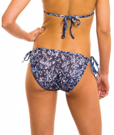 Tankinis Oceana Tan Through Tie Side Bikini Tanga Swimwear - CG182WMZCHL $44.84