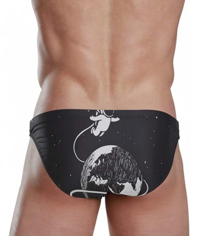 Briefs Men Swimming Trunks Astronaut Space Elastic Waist Swim Briefs 2030867 - C218WM7TMYS $41.48