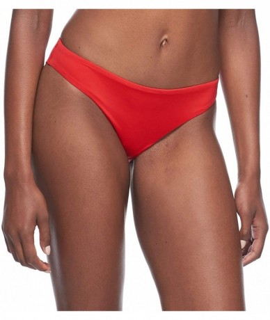 Tankinis Women's Angelina Bikini Bottom Swimsuit - Lipstick - CE18Z05A8QA $32.38