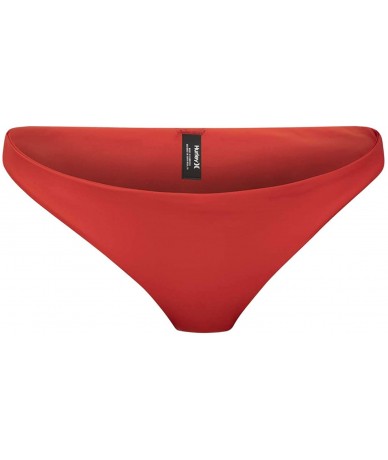 Bottoms Women's Quick Dry Commpression Mod Bikini Bottom - Speed Red - CF18AQQH0WO $65.10