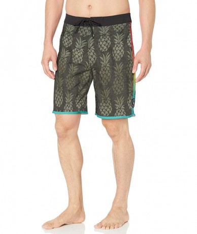 Board Shorts Men's Mirage Honolua Boardshorts - Military Green - CS18QSXQHSH $68.79