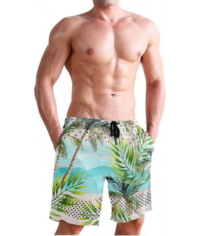 Trunks Tiger Animal Men's Quick Dry Swim Trunks with Pockets Shorts Bathing Suits S 2010004 - 2010034 - C9196QT5Y9U $41.92