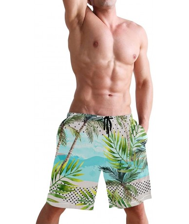 Trunks Tiger Animal Men's Quick Dry Swim Trunks with Pockets Shorts Bathing Suits S 2010004 - 2010034 - C9196QT5Y9U $41.92