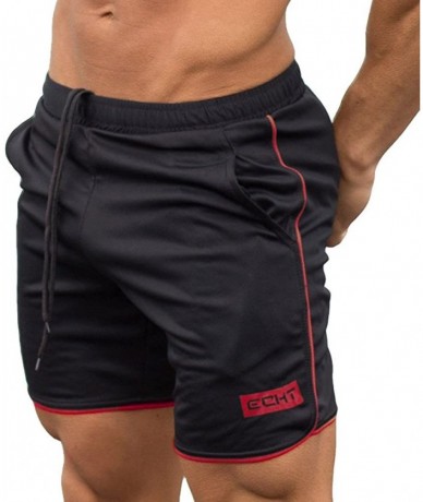 Racing Outdoor Sports Quick Dry Gym Shorts Zipper Sports Training Bodybuilding Summer Shorts Workout Fitness Gym Short Pants ...