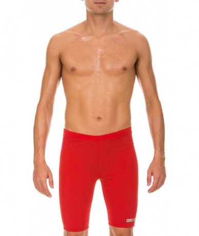 Racing Mens Board MaxLife Jammer Swimsuit - Red - CD18TLM7C0I $85.76