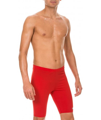 Racing Mens Board MaxLife Jammer Swimsuit - Red - CD18TLM7C0I $85.76