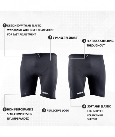 Racing Men's Wetsuit Pants Shorts Jammers 3mm Neoprene Swim Suit Women's Trunks Diving - 3mm Neoprene Men / Black - CW12HKZG7...