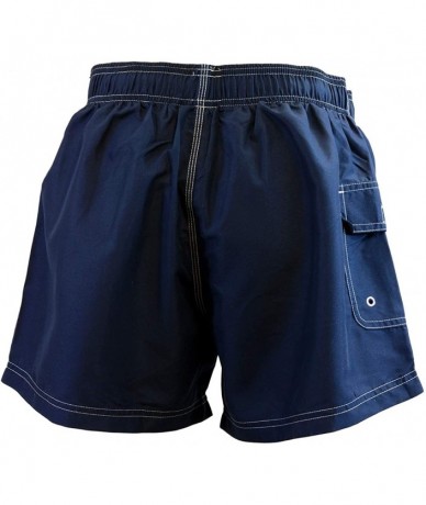 Racing Women's Guard Quick Dry Water Board Shorts - Navy - C011CXYLJZ3 $37.96