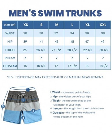 Trunks Mens Quick Dry Solid 4 Way Stretch Swim Trunks Mesh Lining Swimwear Bathing Suits - Wine Striped - CH18T720WG9 $43.09