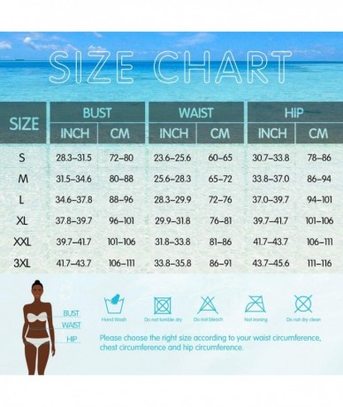 One-Pieces Bathing Suits for Women One Piece Vintage Swimsuits Swimwear Plus Size Tummy Control - Multicoloured - C918RHDZZ0I...