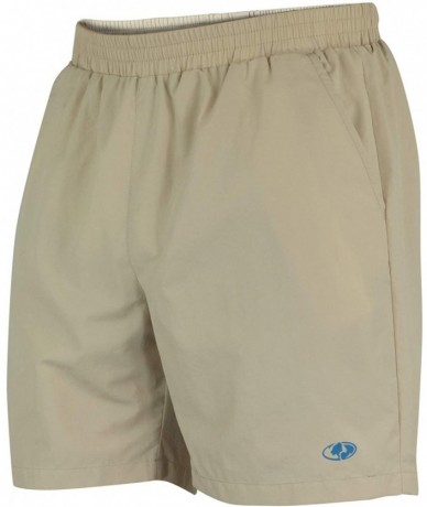 Trunks Men's Swim & Fishing Quick Drying Shorts - Light Khaki - CP18TI0XLDD $52.54