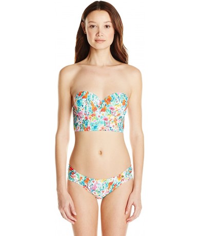 Bottoms Women's In Full Flower Cocoa Beach Pant - Sweet Baby Multi - C011QODIYHP $43.86