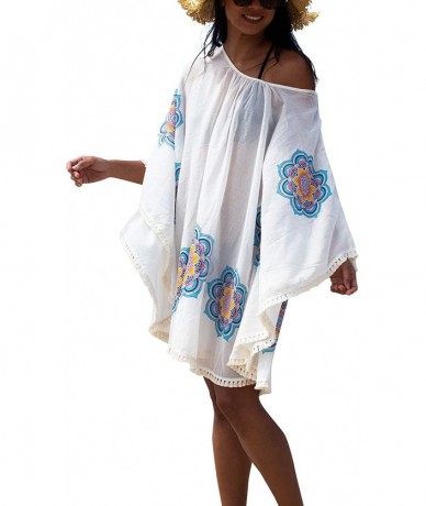 Cover-Ups Towels (Swimsuit Cover Up - Sheer White) - C018UDUX06S $34.70