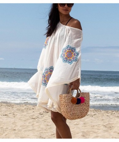 Cover-Ups Towels (Swimsuit Cover Up - Sheer White) - C018UDUX06S $34.70