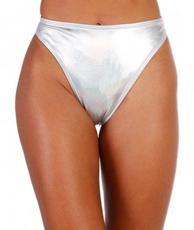 Bottoms J. Valentine High Waisted Booty Shorts - Cute Styles for Women - Silver Beam - CQ18RZ6KHII $50.63