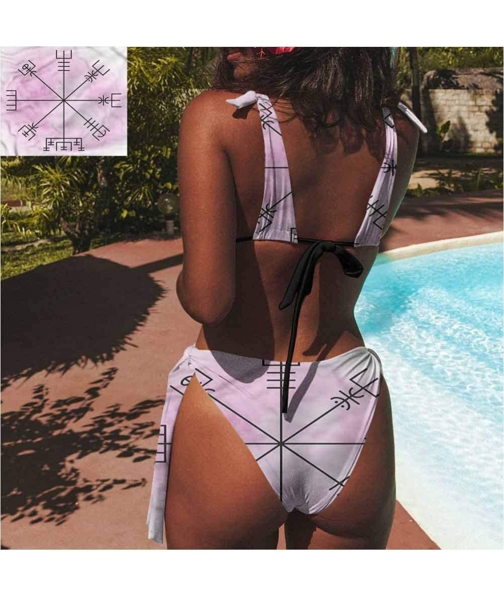 Bottoms Bikini Set Swimsuit Occult Bathing Suits for Women Bikini Occult Girl Under Sun - Multi 02 - CC190S49EG4 $74.73