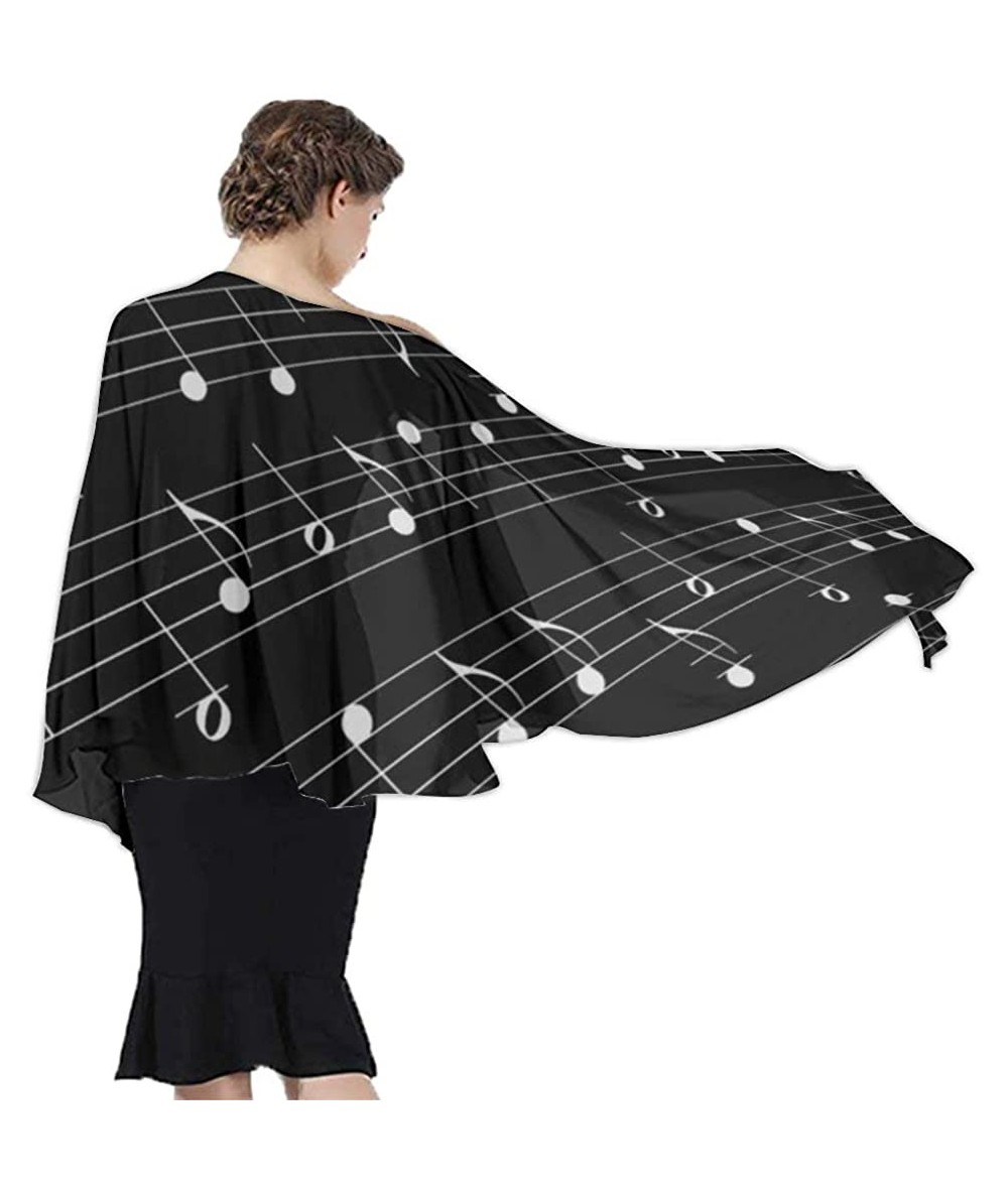 Cover-Ups Women Fashion Shawl Wrap Summer Vacation Beach Towels Swimsuit Cover Up - Black and White Piano Keys - C8196SZKQ2S ...