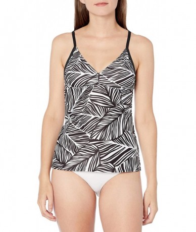 Tankinis Women's Amadora Tri Tankini - Black - CT193ZUWAT2 $52.04