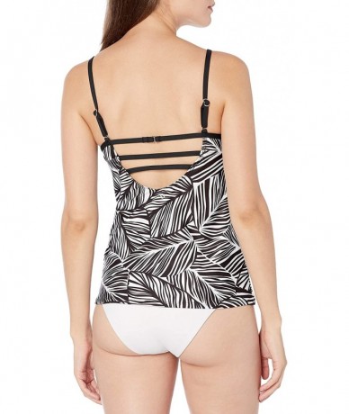 Tankinis Women's Amadora Tri Tankini - Black - CT193ZUWAT2 $52.04