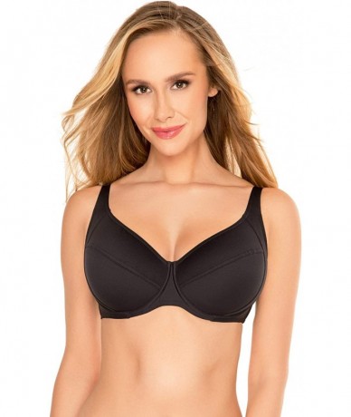 Tops Underwired Bikini Top 3216 - Black - CW196RME2S8 $57.49