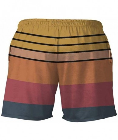 Board Shorts Men's Funny Swim Trunks Quick Dry Beach Shorts with Pockets - Stop Staring at My Cock - 16 - C619DHR8YNL $26.22