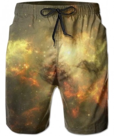 Board Shorts Men Cool Surfing Beach Board Shorts Swim Trunks - Space Brilliant Galaxy - Space Brilliant Galaxy - CF18TTZYXK8 ...