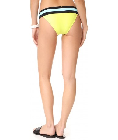 Bottoms Women's Color Block Banded Full Bikini Bottom - Multi - CE12NBVN5TK $83.05