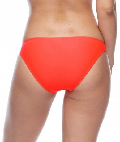 Sets Women's Smoothies Basic Solid Fuller Coverage Bikini Bottom Swimsuit - Smoothie Spark - CJ18Z04SIWO $52.90