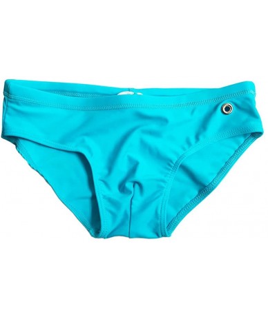 Briefs Men's Beach Swimming Brief Swimsuit Bikini Underwear - 1-light Blue - CD18E3GSXYX $31.23