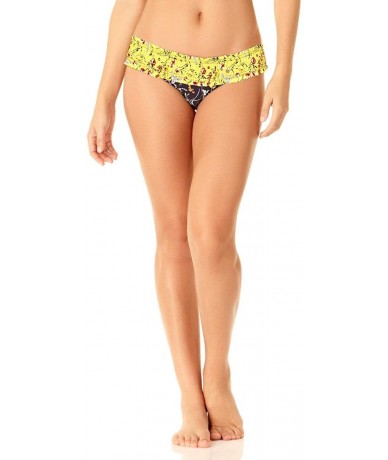 Tankinis Studio Smocked Bikini Bottom - Yellow - CV18WGM3NCE $49.72