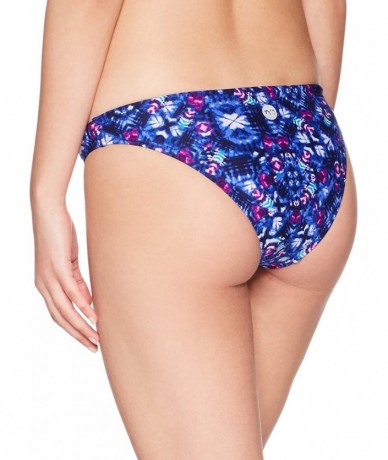 Racing Women's Santa Cruz Blake Mini Bikini Bottom - Nvy/Purple - CO187EAQR5S $42.66