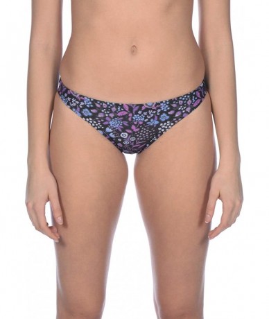 Sets Womens Rule Breaker Real Brief MaxLife Bikini Bottom - Multi - Black - CR18ULOHZDO $23.98