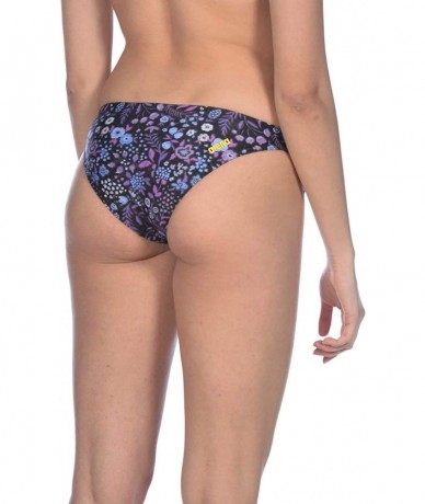 Sets Womens Rule Breaker Real Brief MaxLife Bikini Bottom - Multi - Black - CR18ULOHZDO $23.98