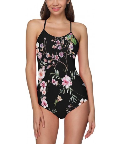 One-Pieces Unique Custom One Piece Swimsuit Swimwear Bathing Suit for Women Juniors (XS-3XL) - Multi 11 - CL18EL9E8NL $48.93