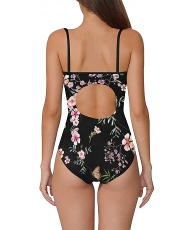 One-Pieces Unique Custom One Piece Swimsuit Swimwear Bathing Suit for Women Juniors (XS-3XL) - Multi 11 - CL18EL9E8NL $48.93