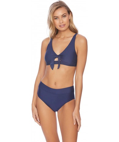 Sets Women's Coordinator High Leg Pant - Coordinator Navy - C218Y8LS98O $47.48