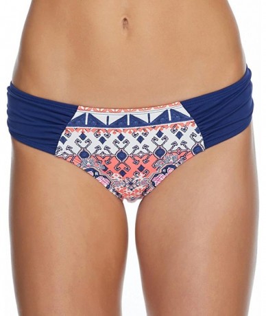 Bottoms Women's Full Coverage Bikini Bottom Swimsuit - Temara Print - CB17YIXUY4I $80.33