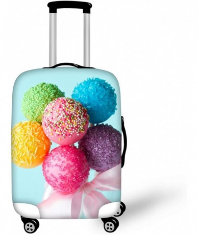 Cover-Ups Colorful Candies Print Travel Luggage Cover Women Girls Suitcase Protective Case 26-28 inch - Candies - C618YQ4WLTH...