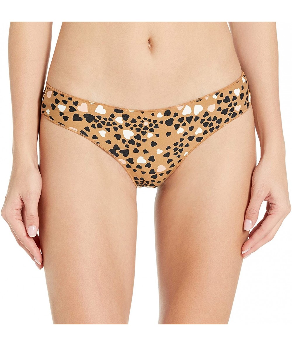 Tankinis Women's Lovestruck Cheeky Coverage Bikini Bottom - Natural - CL18W2QM7RY $18.58